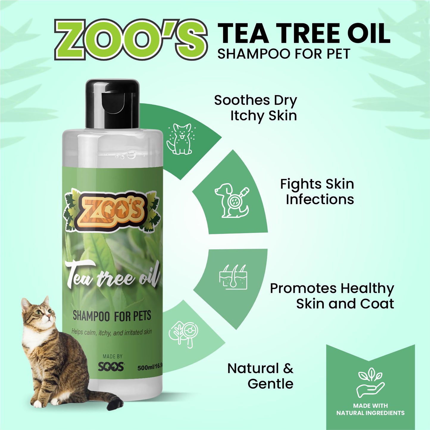 Zoo's Tea Tree Oil Dog Shampoo