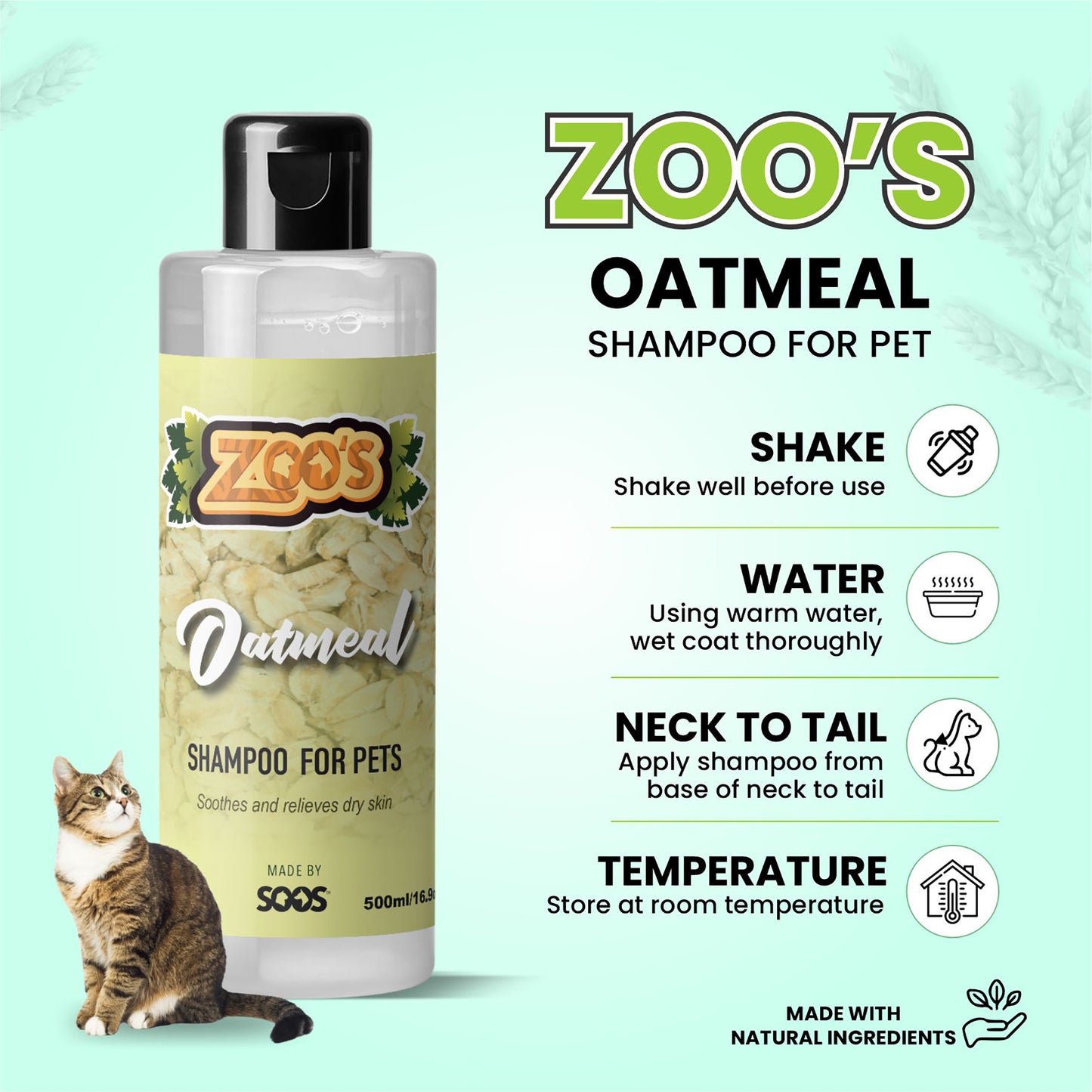 Zoo's Oatmeal Pet Shampoo