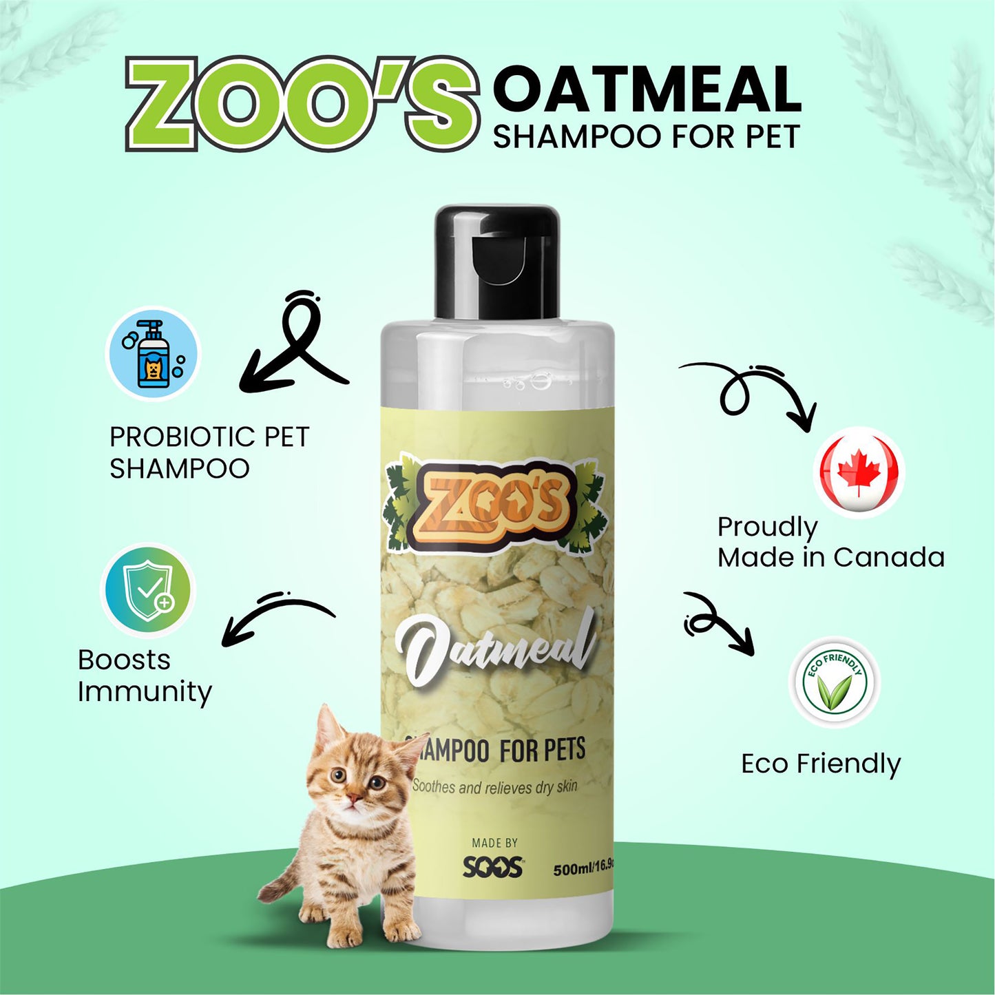 Zoo's Oatmeal Pet Shampoo
