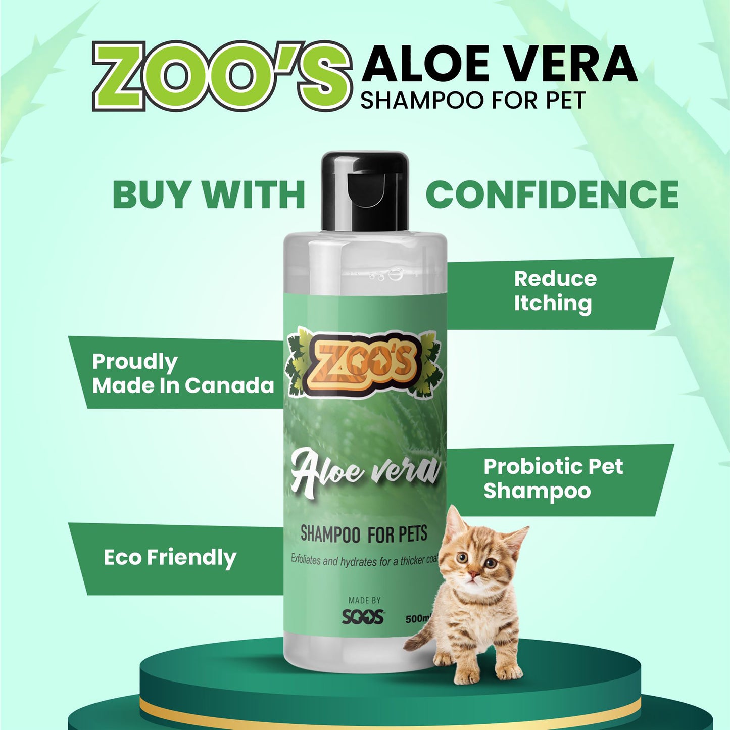 Zoo's Aloe Vera Pet Shampoo
