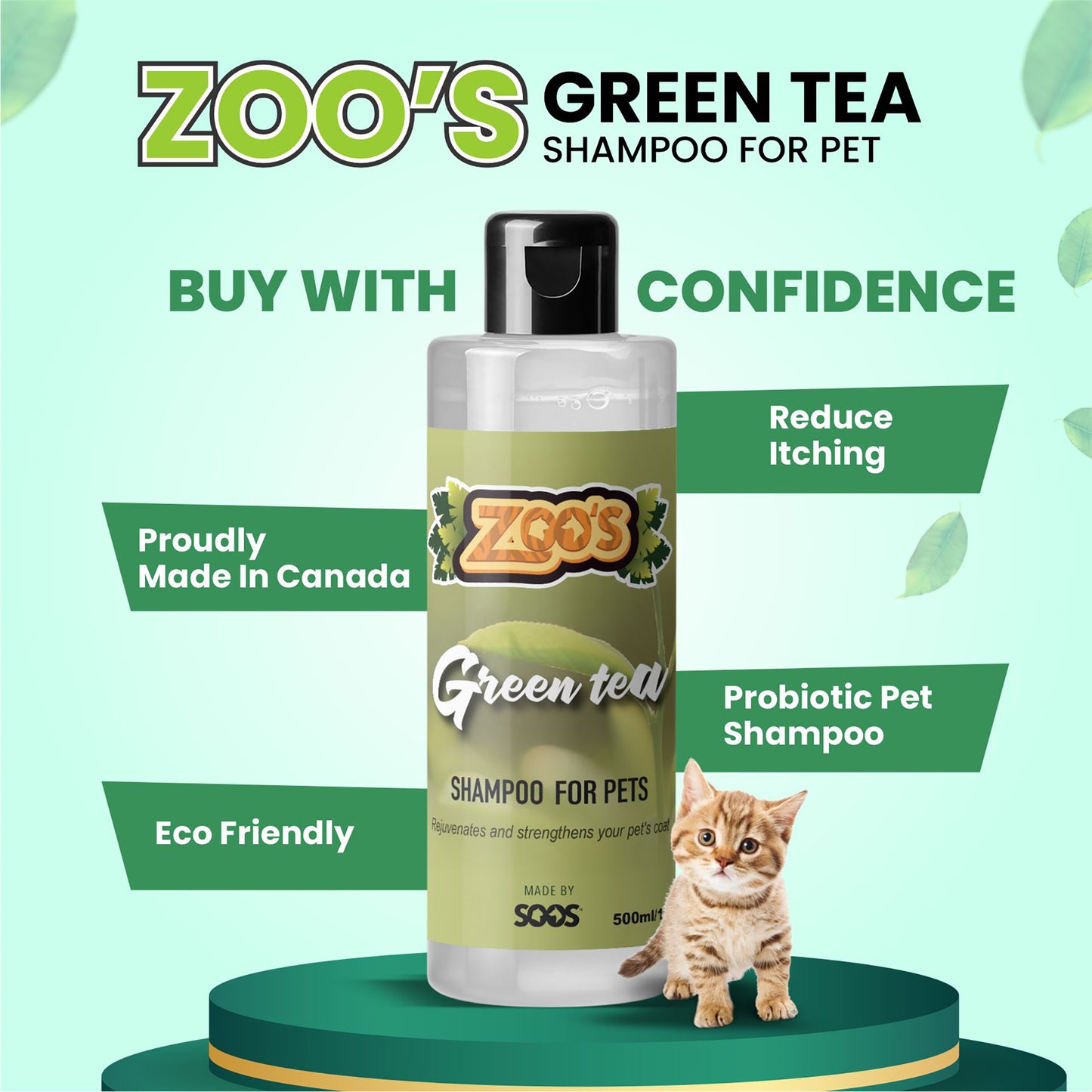 Zoo's Green Tea Pet Shampoo