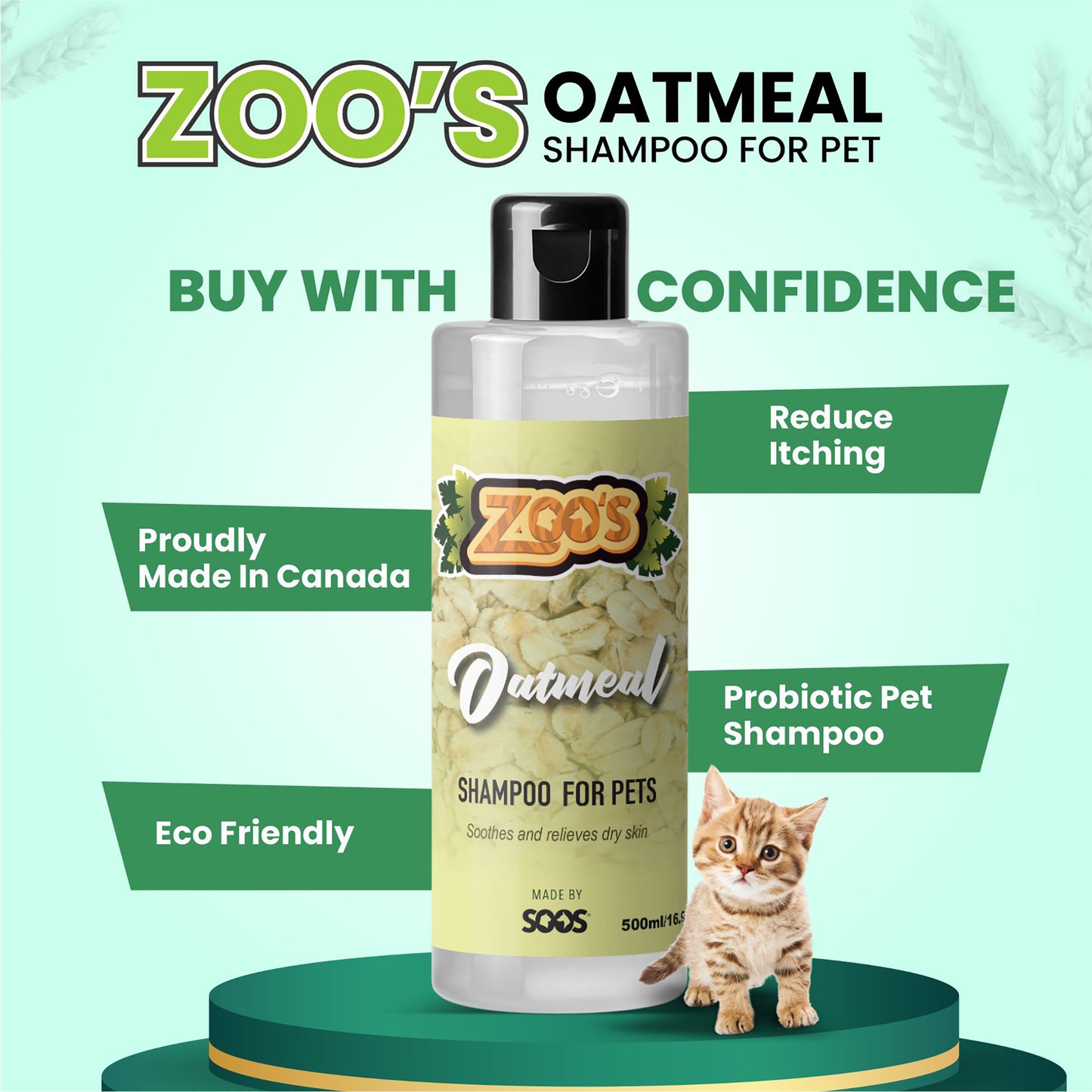 Zoo's Oatmeal Pet Shampoo
