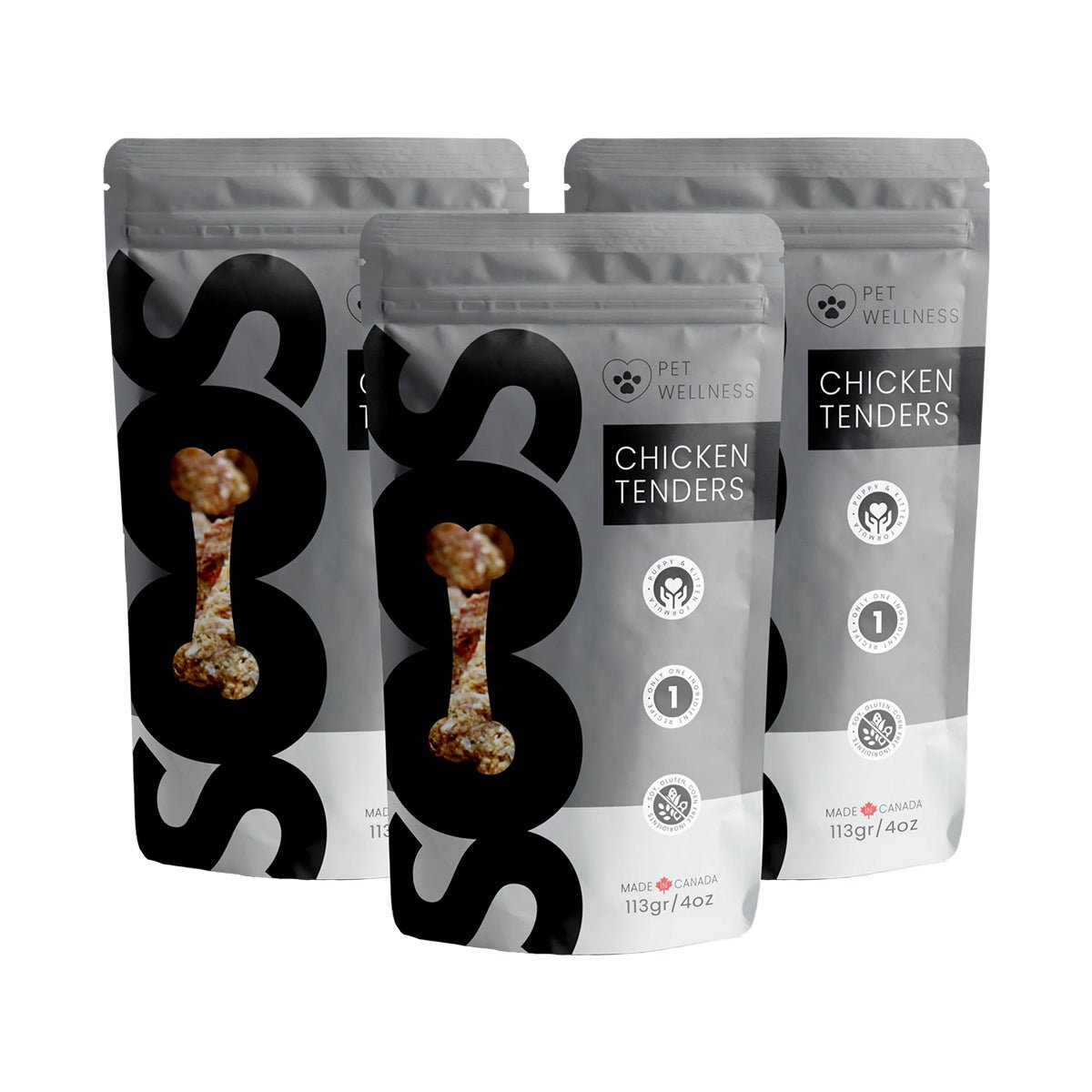 Soos Pets Chicken Tenders Wellness Treats - Soos Pets