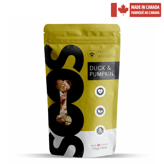 Soos Pets Duck & Pumpkin Wellness Treats
