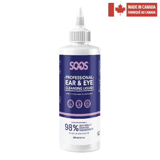 Natural Ear & Tear Stain Cleansing Liquid for Pets