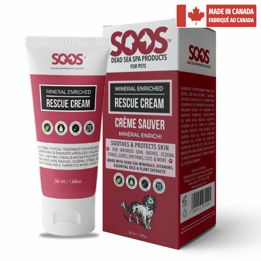 Natural Dead Sea Mineral Enriched Pet Rescue Cream