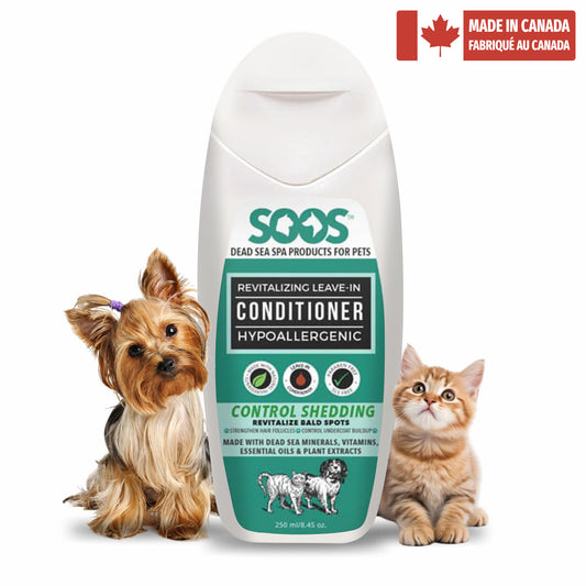 Natural Dead Sea Hypoallergenic Revitalizing Leave-In Pet Conditioner