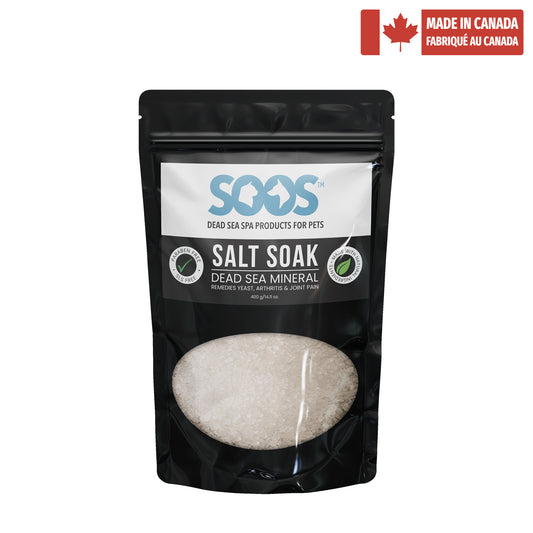 Natural Dead Sea Mineral Salt Soak For Pets