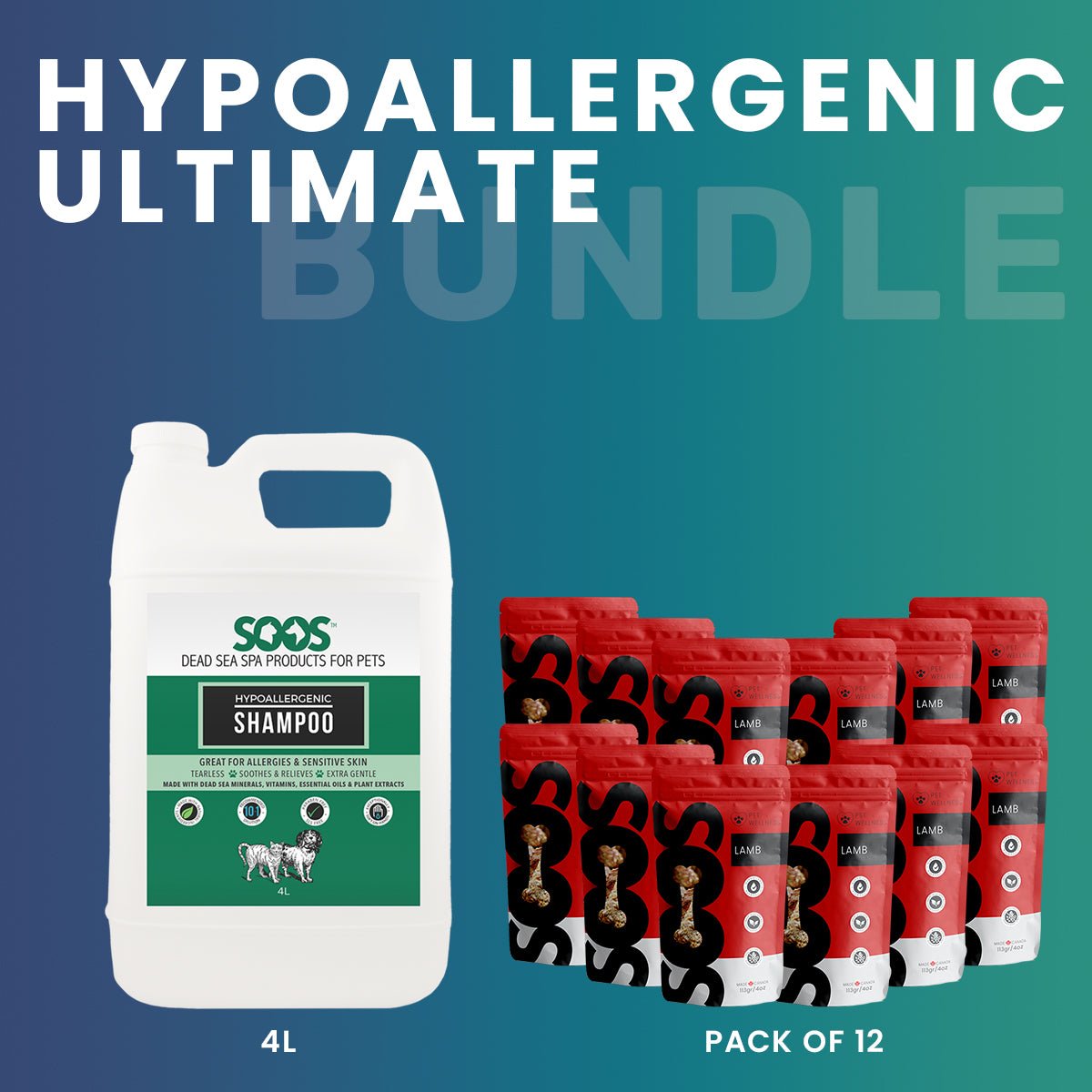 Hypoallergenic Bundle for Dog & Cat - Soos Pets