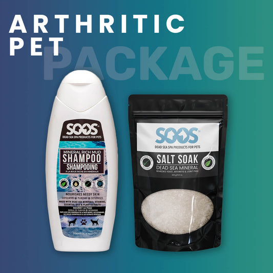 Natural Dead Sea Arthritic Pet Package For Dogs & Cats - Soos Pets