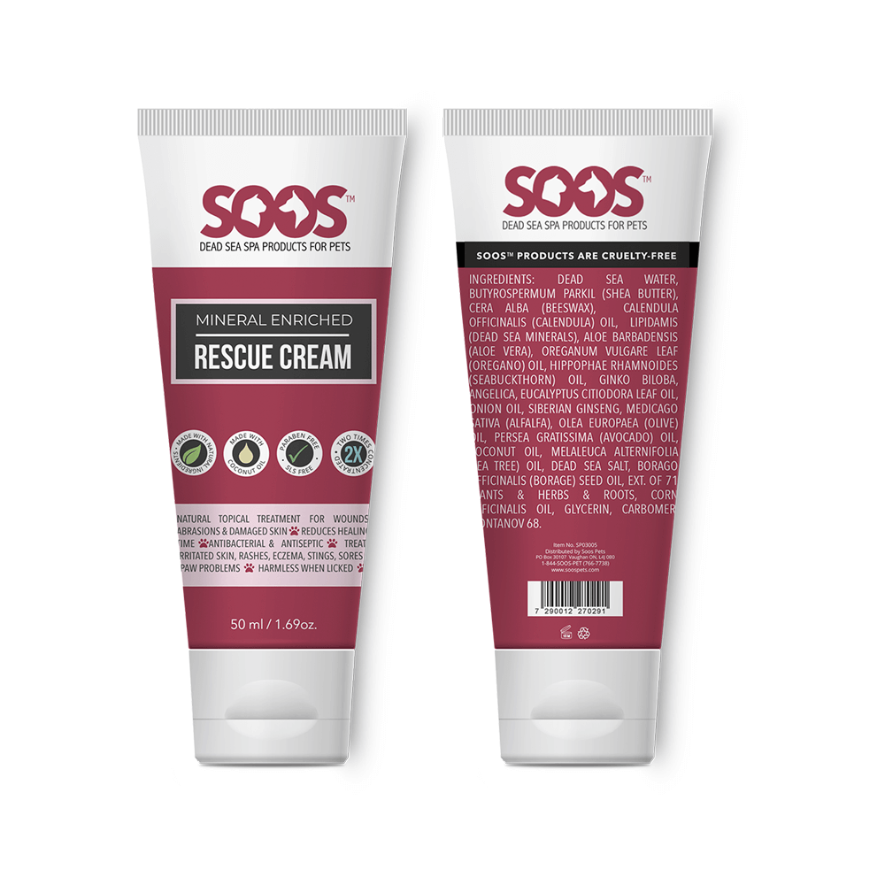 Natural Dead Sea Mineral Enriched Pet Rescue Cream