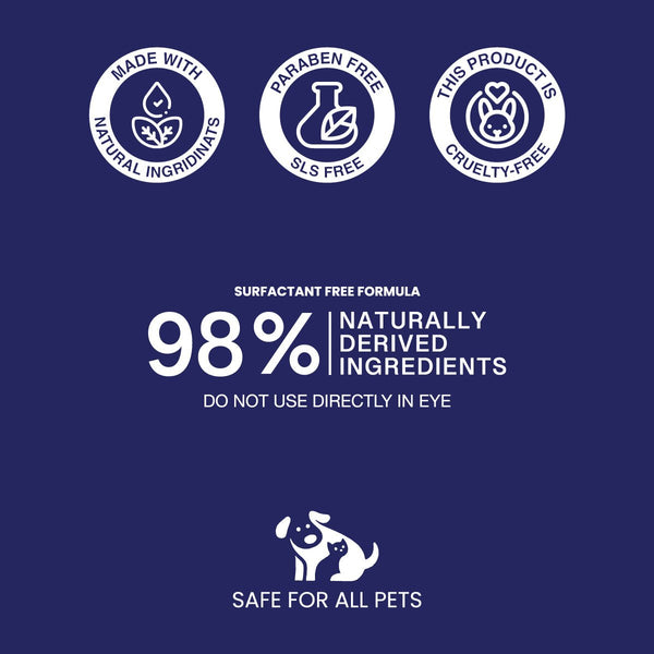 Natural Ear & Eye Cleansing Liquid for Pets - Soos Pets