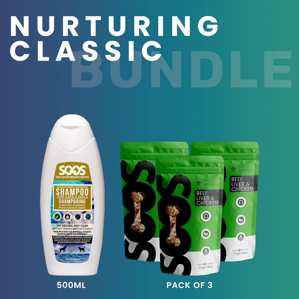 Nurturing Bundle for Dog & Cat - Soos Pets