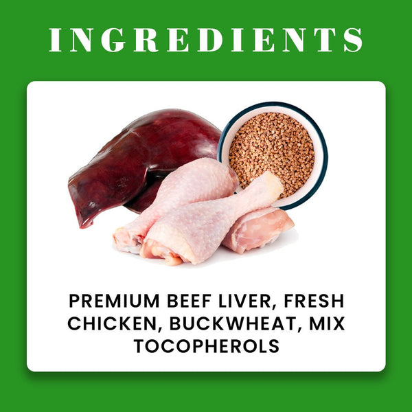 Soos Pets Beef Liver & Chicken Wellness Treats - Soos Pets
