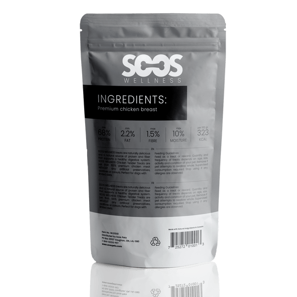 Soos Pets Chicken Tenders Wellness Treats - Soos Pets