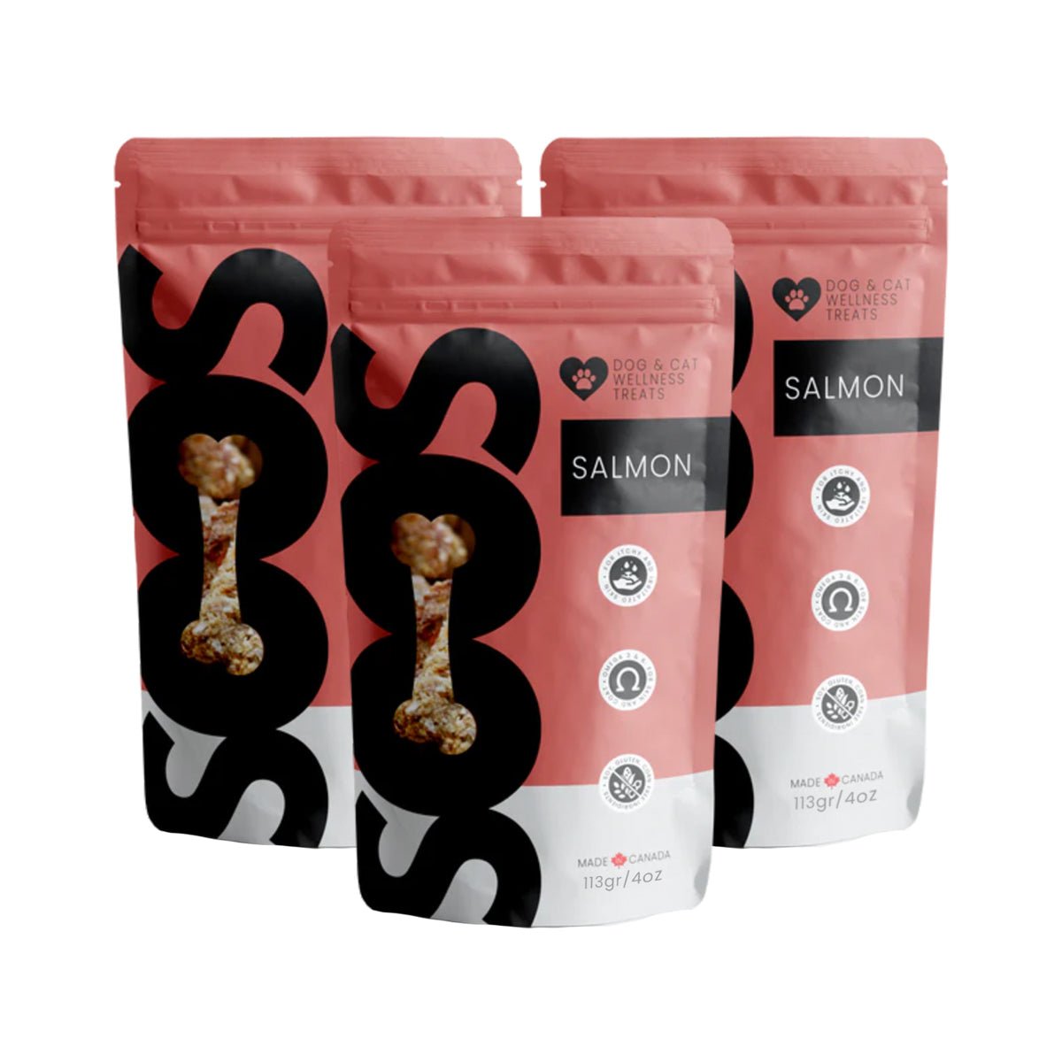 Soos Pets Salmon Wellness Treats - Soos Pets