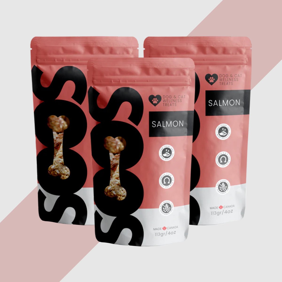 Soos Pets Salmon Wellness Treats - Soos Pets