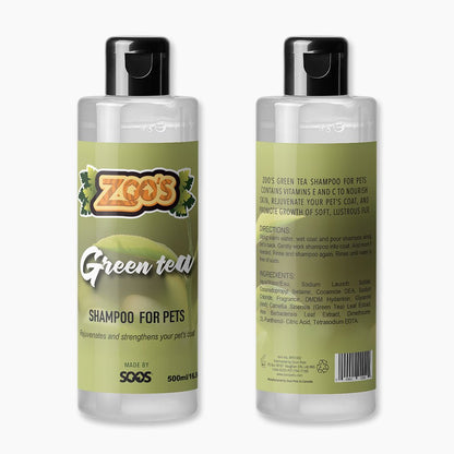 Zoo's Green Tea Pet Shampoo - Soos Pets