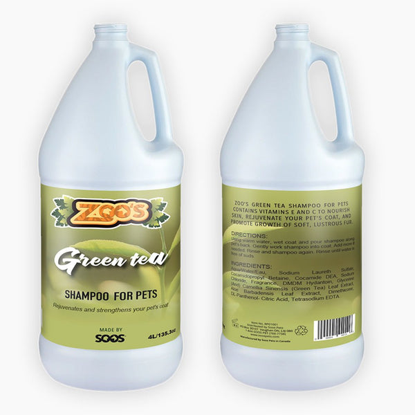 Zoo's Green Tea Pet Shampoo - Soos Pets