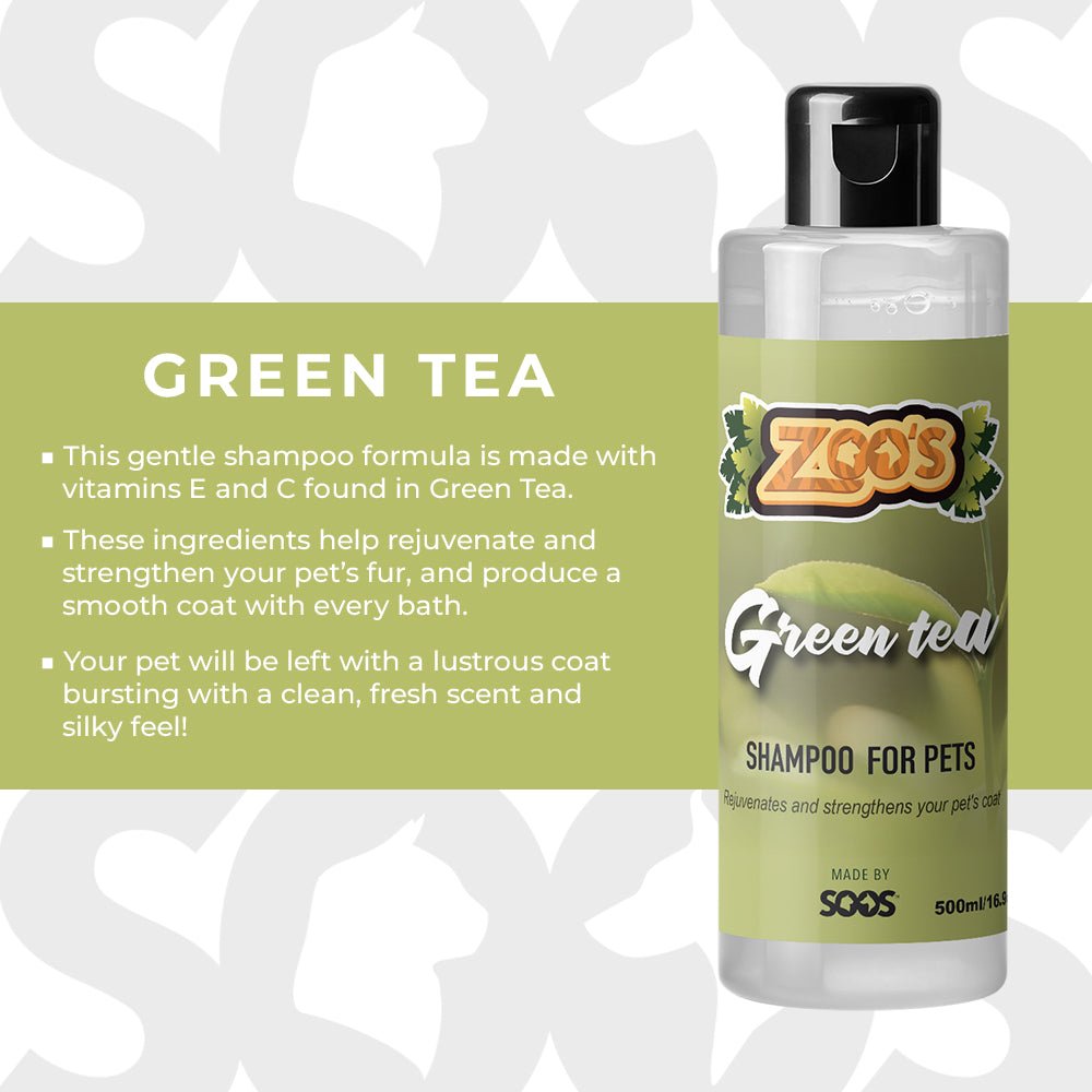 Zoo's Green Tea Pet Shampoo - Soos Pets