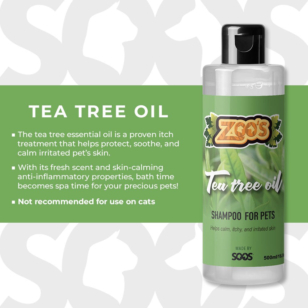 Zoo's Tea Tree Oil Dog Shampoo - Soos Pets